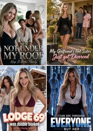 Antonella Larrea in Candy AI Shorts: montage of 4 series posters