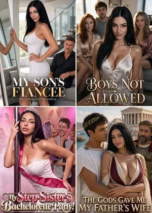 Camilla Azarian in Candy AI Shorts: montage of 4 series posters