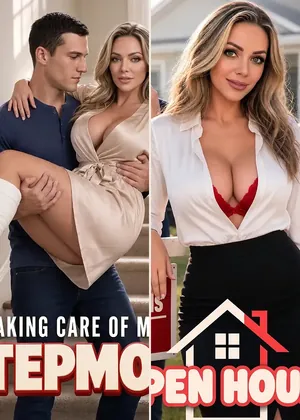 Jessie in Candy AI Shorts: montage of 2 series posters