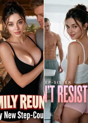 Lea Fontaine in Candy AI Shorts: montage of 2 series posters