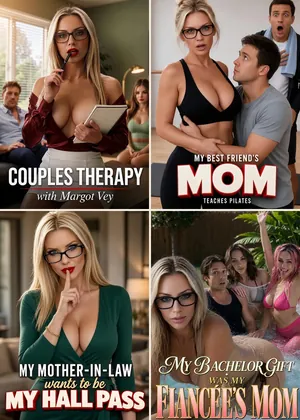 Margot Vey in Candy AI Shorts: montage of 7 series posters