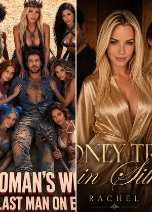 Rachel in Candy AI Shorts: montage of 2 series posters